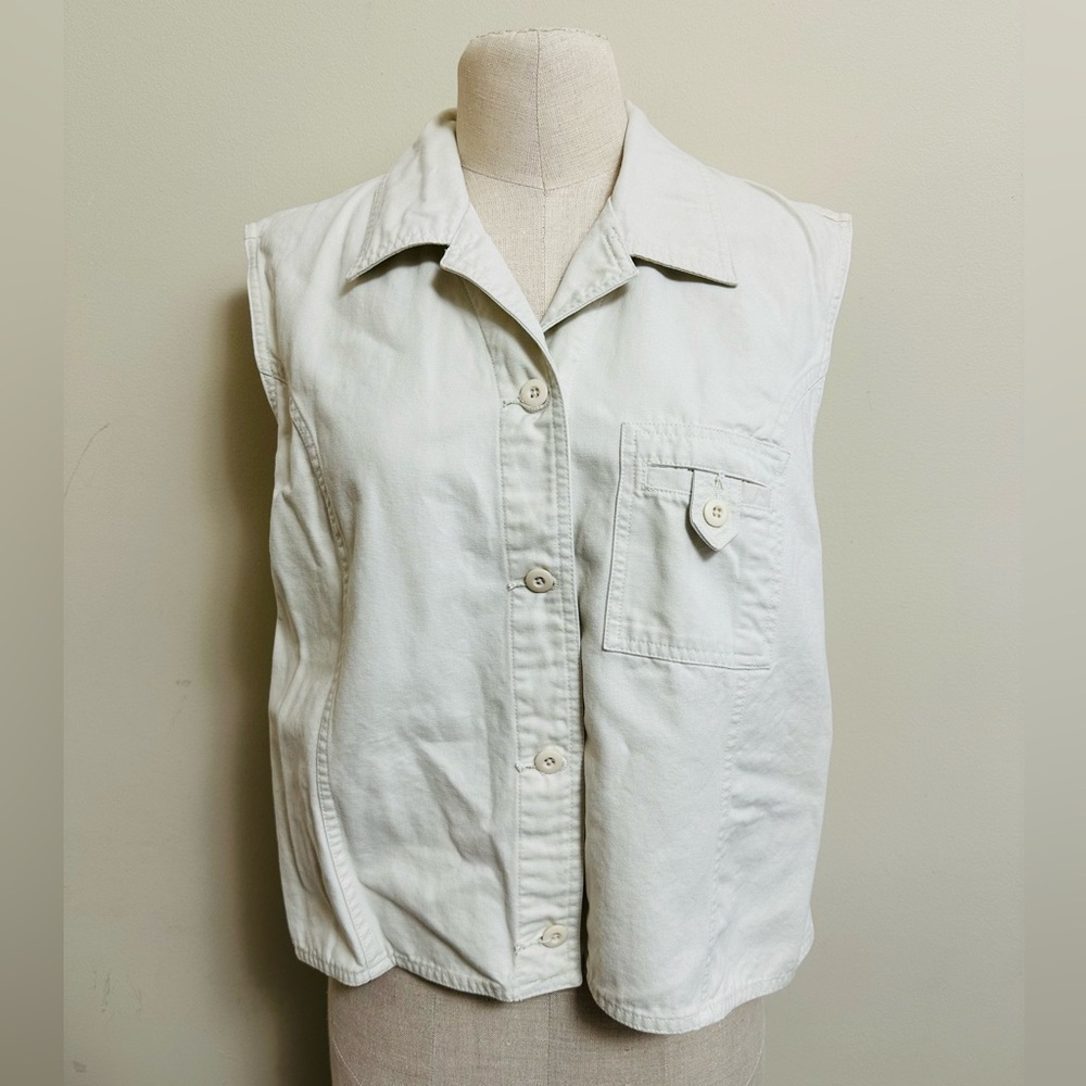 Vintage St John’s Bay Denim Vest
